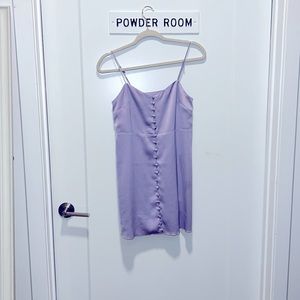 Urban outfitters silky satin slip dress